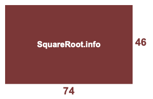 46x74 Room illustration