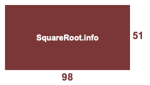 51x98 Room illustration