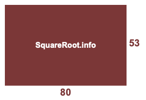53 by 80 Room illustration 53x80 Room illustration
