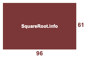 61x96 Room illustration