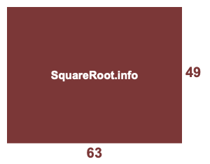 63x49 Room illustration