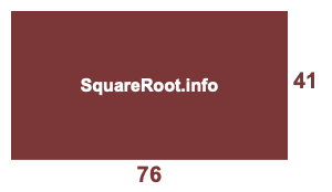 76x41 Room illustration