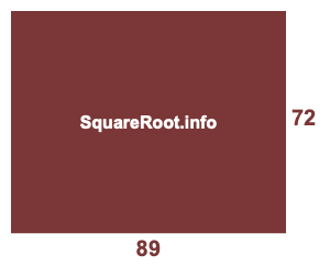 89x72 Room illustration