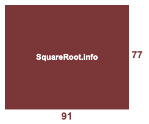 91x77 Room illustration