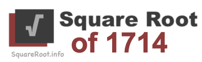 Square Root of 1714