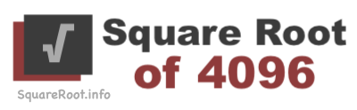 Square Root of 4096