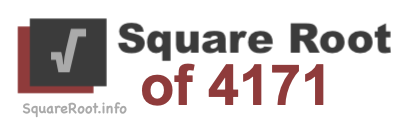 Square Root of 4171