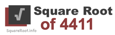 Square Root of 4411 Square Root of 4411