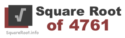 Square Root of 4761