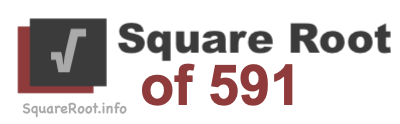 Square Root of 591