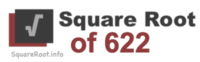 Square Root of 622