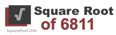 Square Root of 6811 Square Root of 6811
