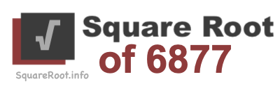 Square Root of 6877 Square Root of 6877