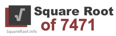 Square Root of 7471 Square Root of 7471
