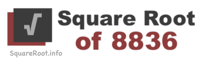 Square Root of 8836