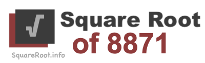 Square Root of 8871