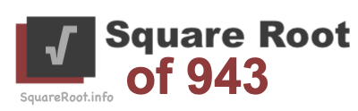 Square Root of 943